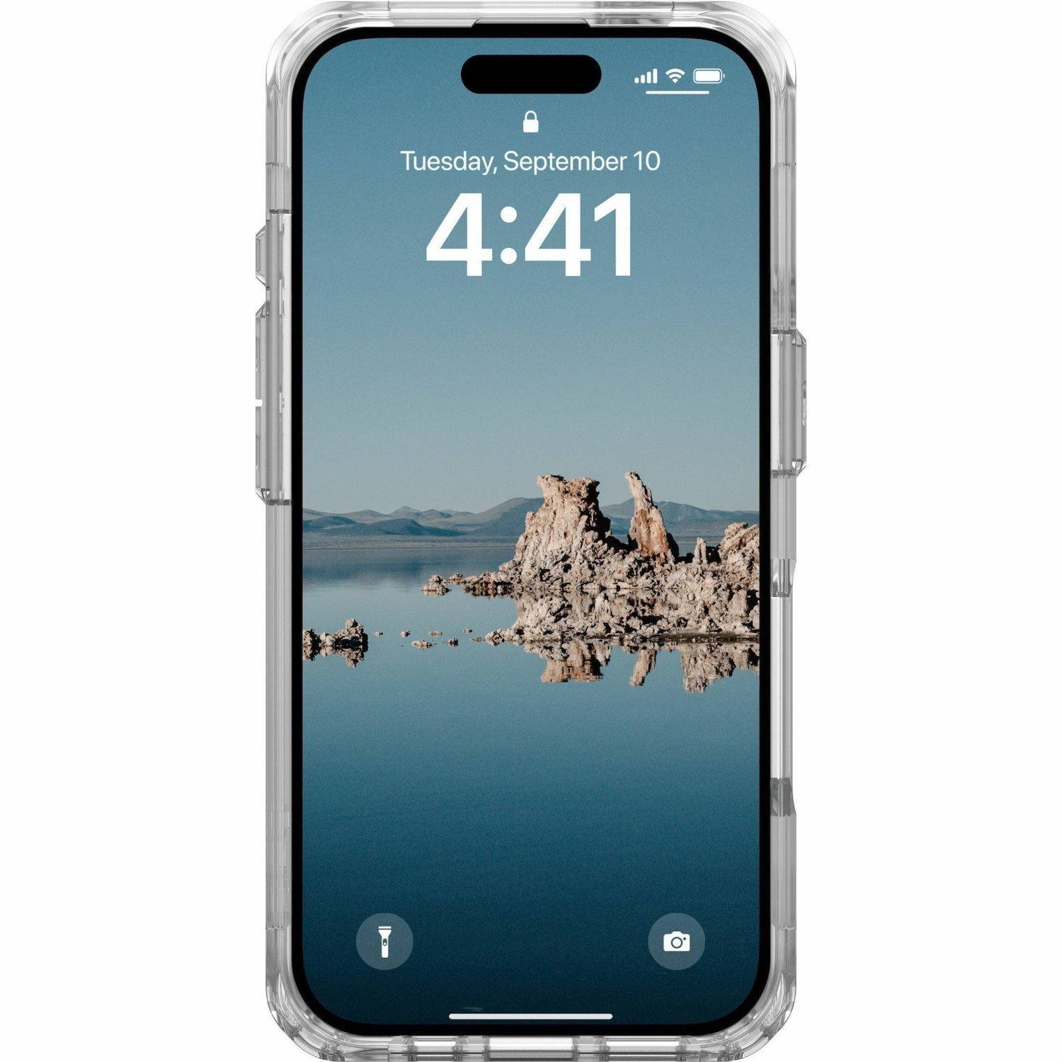 Urban Armor Gear Plyo iPhone 16 Case - Ice/White