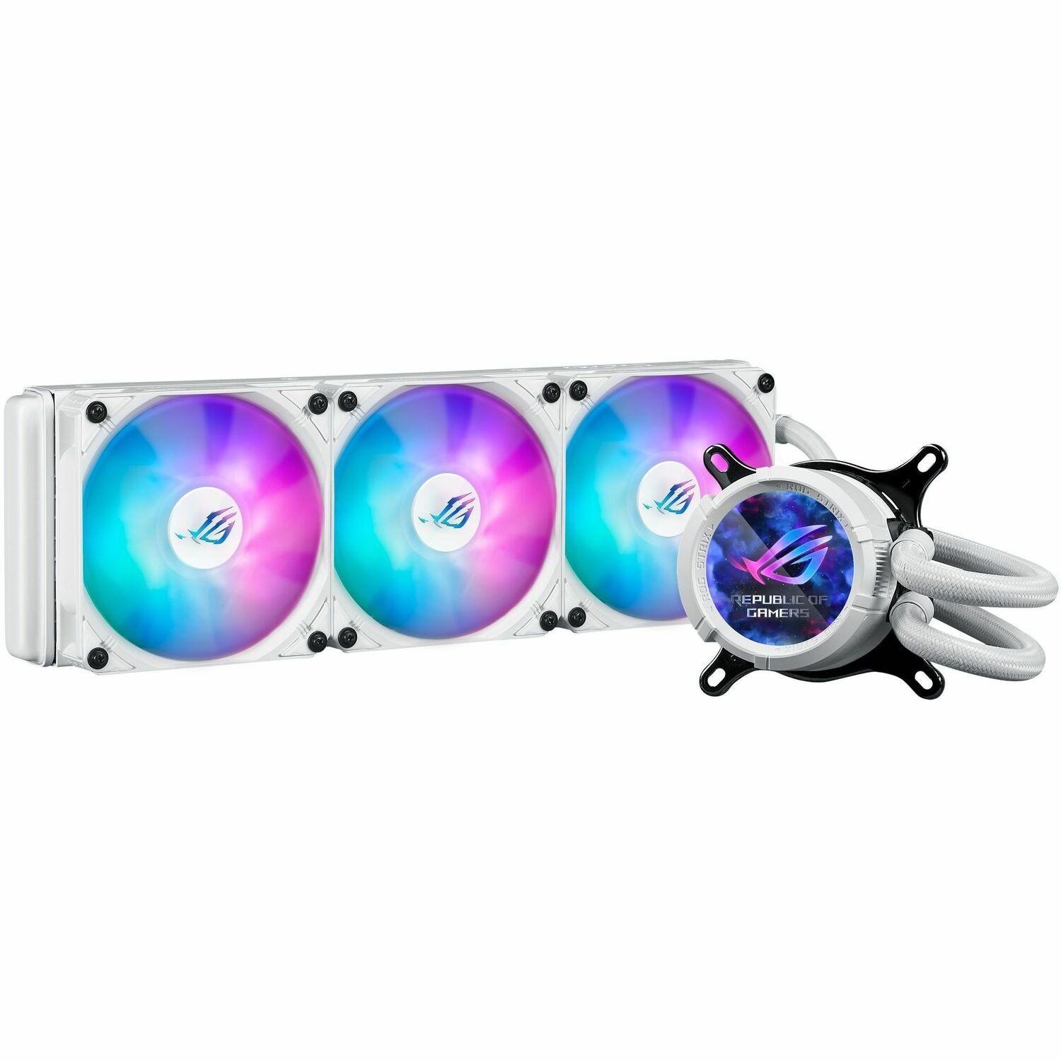 Asus ROG Strix LC III 360 ARGB LCD Cooling Fan/Radiator/Water Block/Pump - 1 Pack