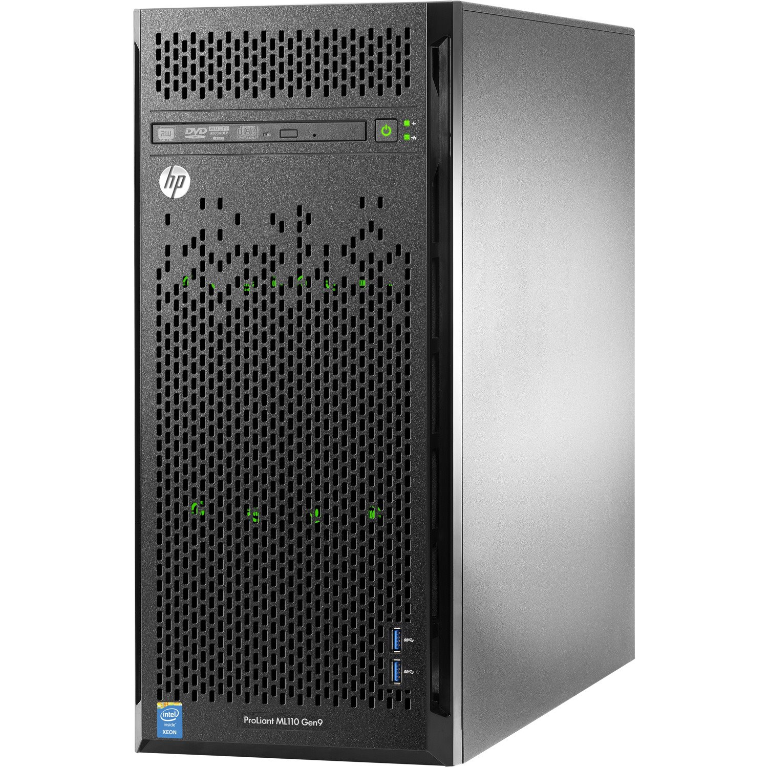 HPE ProLiant ML110 G9 4.5U Tower Server - 1 Xeon E5-2603 v3 1.60 GHz - 8 GB RAM - Serial ATA/600 Controller