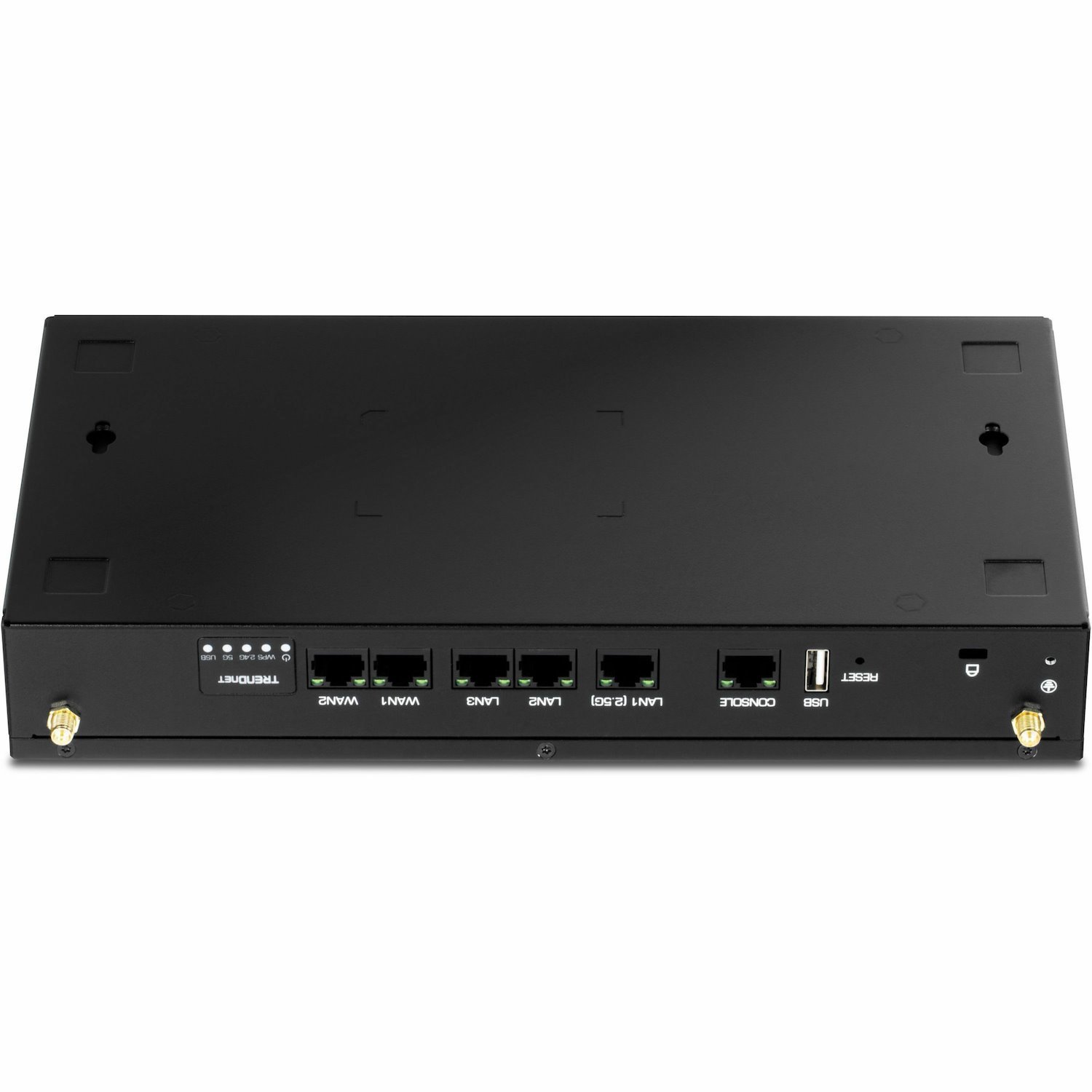 TRENDnet AX1800 Dual-Band WiFi 6 Gigabit Dual-WAN VPN Router, Small Business, Virtual Private Network, Inter-VLAN Routing, QoS, 2.5G Support, Pre-Encrypted Wireless, Black, TEW-929DRU