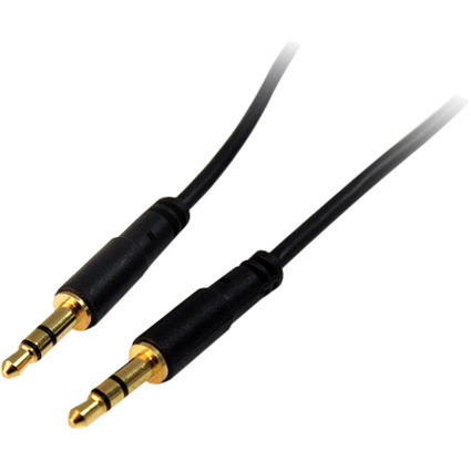 StarTech.com 10 ft Slim 3.5mm Stereo Audio Cable - M/M