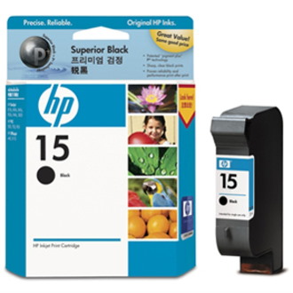 HP 15 Original Inkjet Ink Cartridge - Black Pack