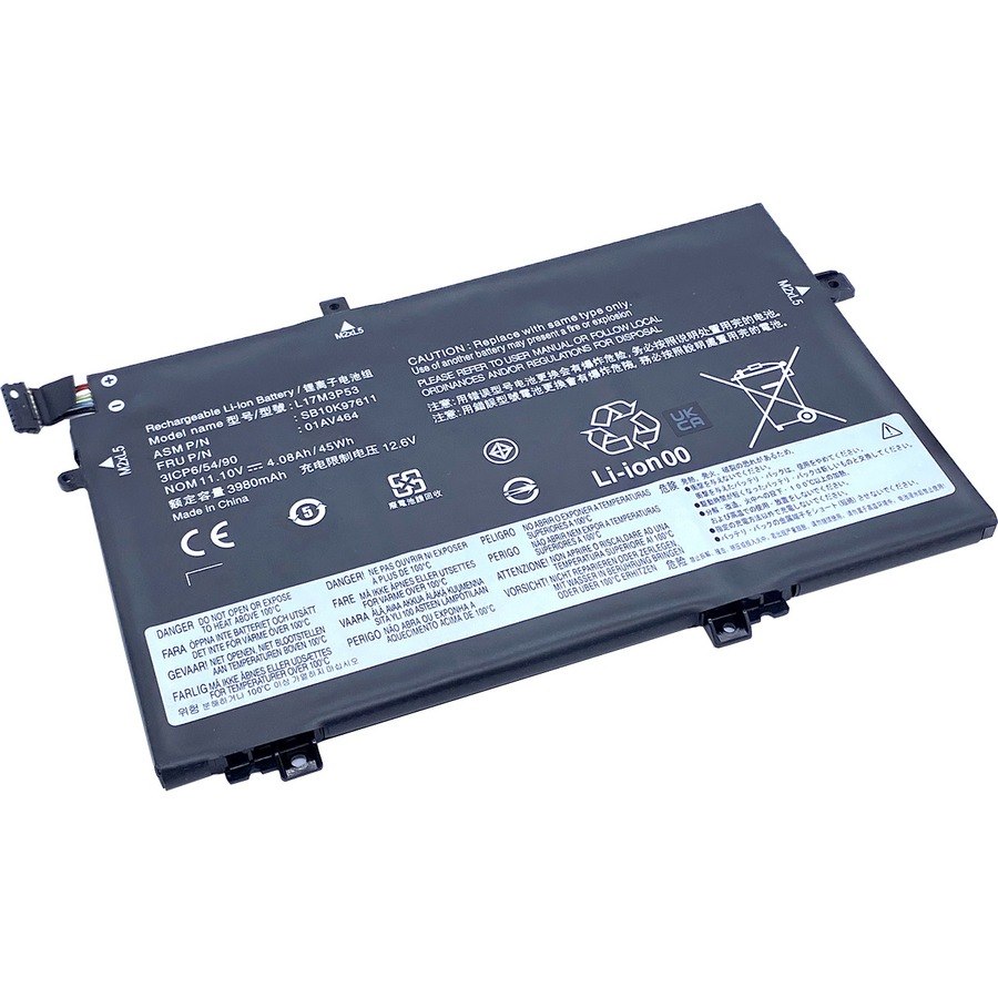 V7 L-01AV463-V7E Battery - 3-cell Lithium Ion (Li-Ion)