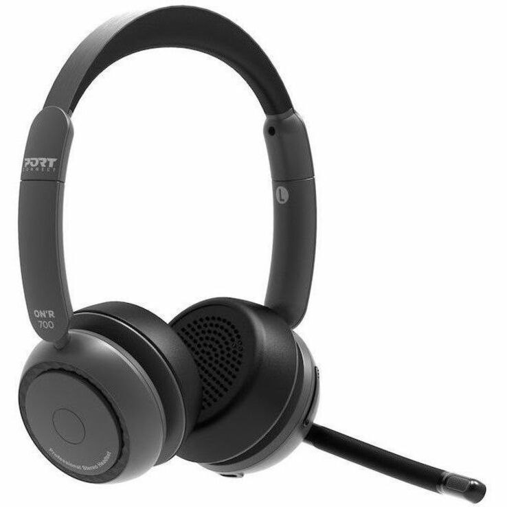 Port Connect ON'R Wired/Wireless Helmet Stereo Headset