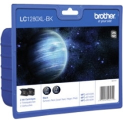 Brother LC1280XLBKBP2 Original Inkjet Ink Cartridge - Black - 2 / Pack