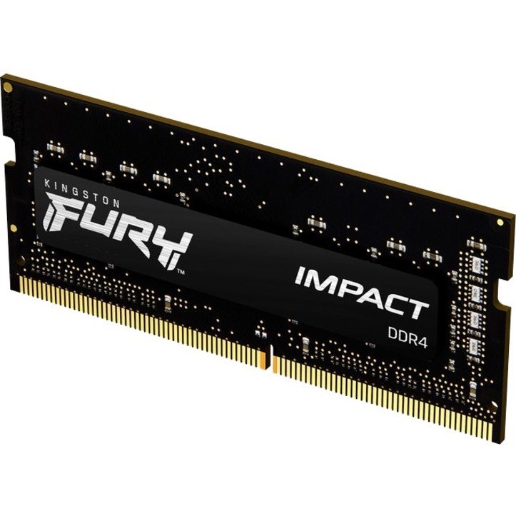 Kingston FURY Impact RAM Module for Notebook - 8 GB (1 x 8GB) - DDR4-2666/PC4-21333 DDR4 SDRAM - 2666 MHz - CL15 - 1.20 V
