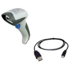 Datalogic QuickScan I QBT2400 Handheld Barcode Scanner - Wireless Connectivity - White