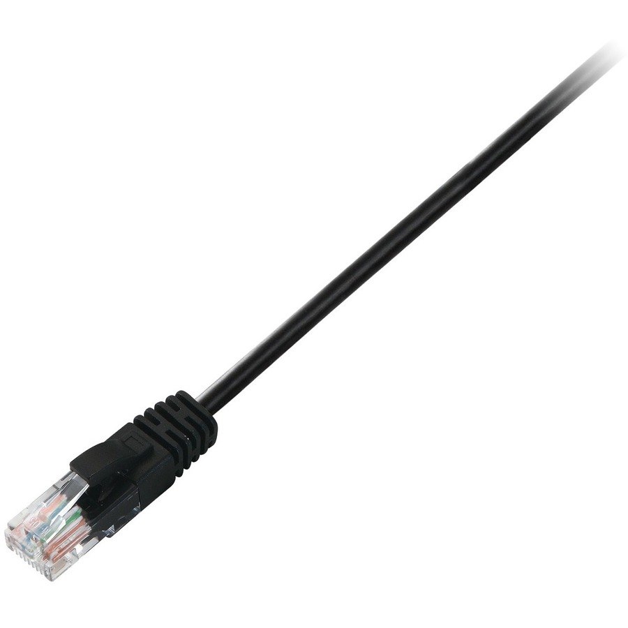 V7 Black Cat6 Unshielded (UTP) Cable RJ45 Male to RJ45 Male 10m 32.8ft