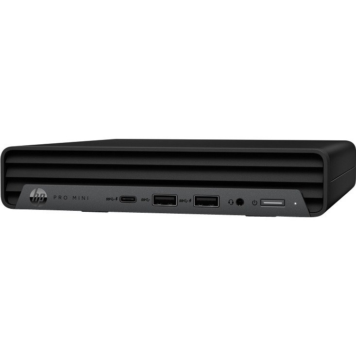 HP Pro Mini Pro Mini 400 G9 Desktop Computer - Intel Core i5 12th Gen i5-12500T - vPro Technology - 8 GB - 512 GB SSD - Desktop Mini - Black