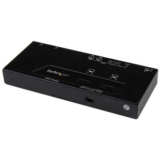 StarTech.com Audio/Video Switchbox - Cable - TAA Compliant