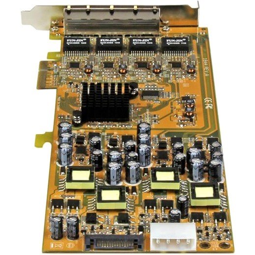 StarTech.com 4 Port Gigabit Power over Ethernet PCIe Network Card - PSE / PoE PCI Express NIC