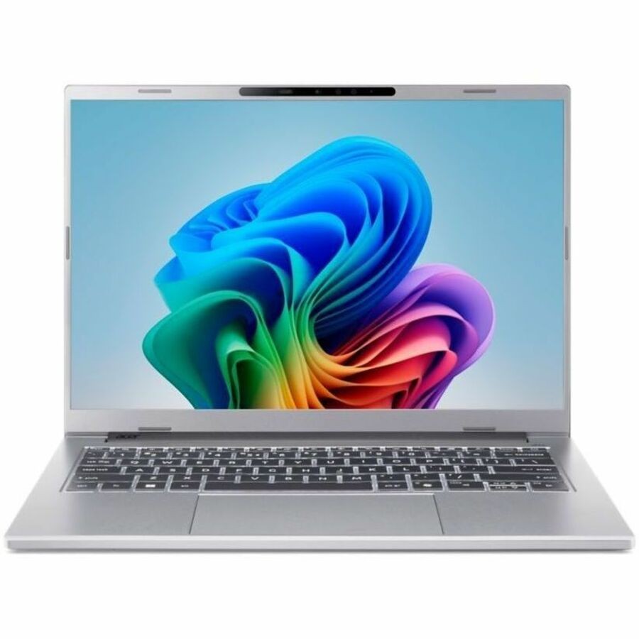 Acer Aspire 14 AI A14-61M A14-61M-R4VU 35.6 cm (14") Copilot+ PC Notebook - WUXGA - 60 Hz - AMD Ryzen 5 330 - 16 GB - 512 GB SSD - Nordic Keyboard - Silver
