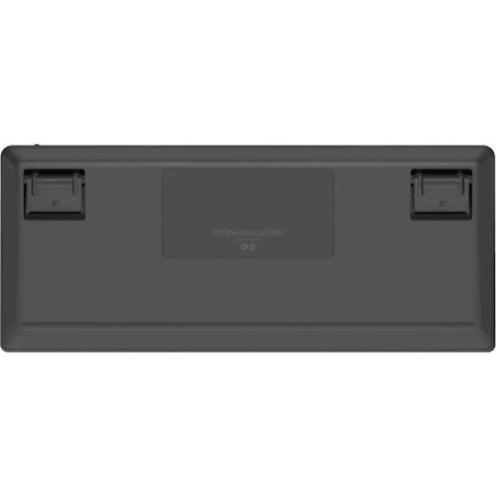Logitech MX Mechanical Mini Minimalist Wireless Illuminated Keyboard, Linear Switches, Bluetooth, Graphite