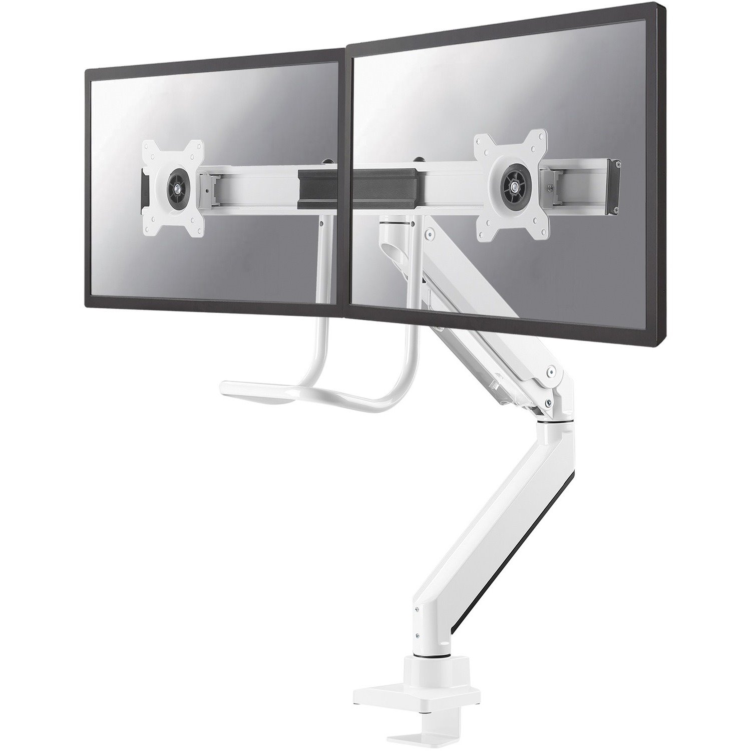 Neomounts Neomounts Pro NM-D775DXWHITE Desk Mount for Flat Panel Display - White