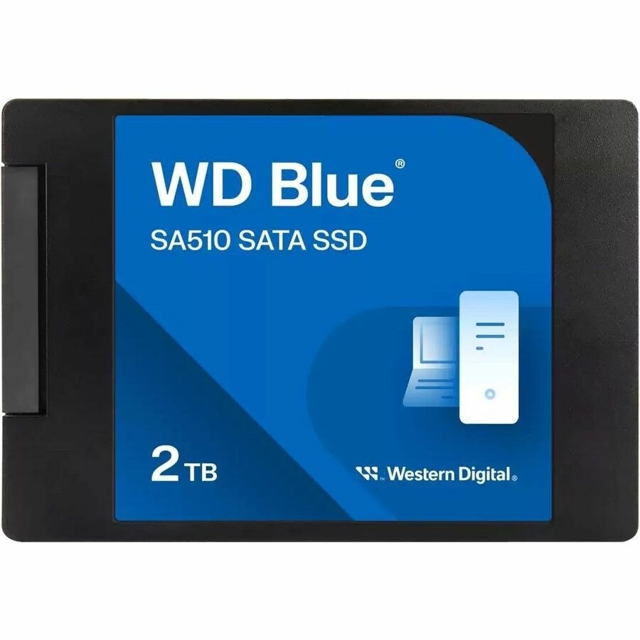 WD Blue SA510 WDS200T3B0A 2 TB Solid State Drive - 2.5" Internal - SATA (SATA/600)
