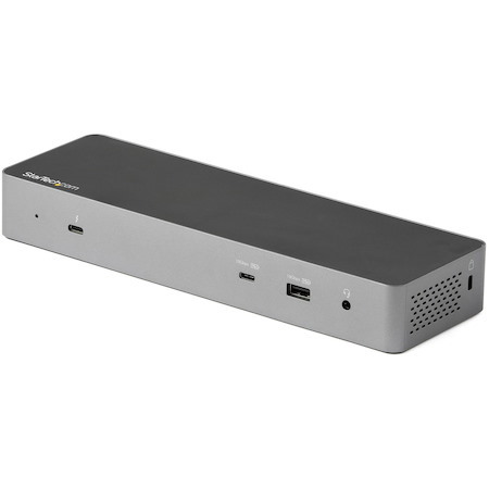 StarTech.com USB C Docking Station for MacBook Pro/Air-M1/M2/M3/M4 (Thunderbolt Compatible) - Dual HDMI/DisplayPort, 96W Power Delivery
