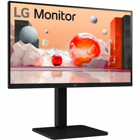 LG 24BA450-B 24" Class Full HD LCD Monitor - 16:9 - Matte Black - TAA Compliant