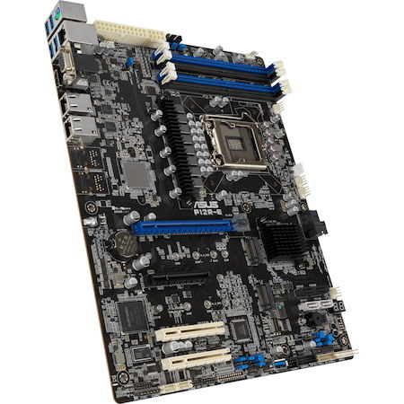 Asus P12R-E Server Motherboard - Intel C256 Chipset - Socket LGA-1200 - ATX