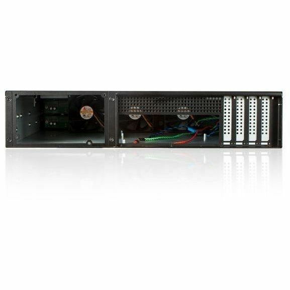 iStarUSA 2U 8-Bay Trayless Storage Server Rackmount Chassis 12Gb/s HDD SFF-8643 Backplane