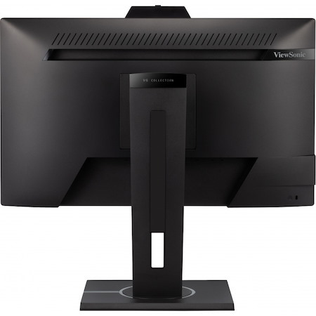 ViewSonic VG2440V 24 Inch 1080p IPS Video Conferencing Monitor with Integrated 2MP Camera, Microphone, Speakers, Eye Care, Ergonomic Design, HDMI DisplayPort VGA Inputs for Home and Office