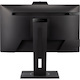 ViewSonic VG2440V 24 Inch 1080p IPS Video Conferencing Monitor with Integrated 2MP Camera, Microphone, Speakers, Eye Care, Ergonomic Design, HDMI DisplayPort VGA Inputs for Home and Office