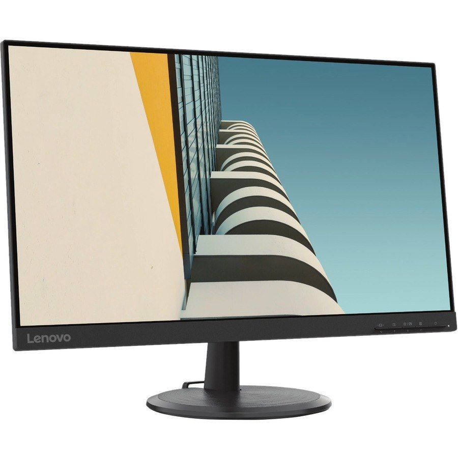 Lenovo D24-20 24" Class Full HD LCD Monitor - 16:9 - Raven Black