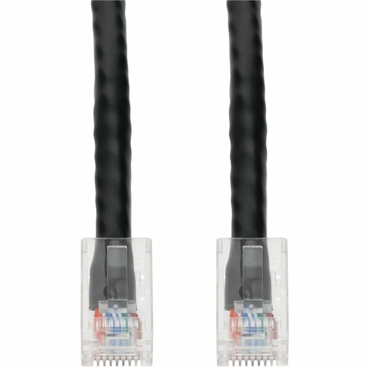 AddOn 5ft Black CAT 6 PVC Ethernet Cable Non-Booted RJ-45 M/M