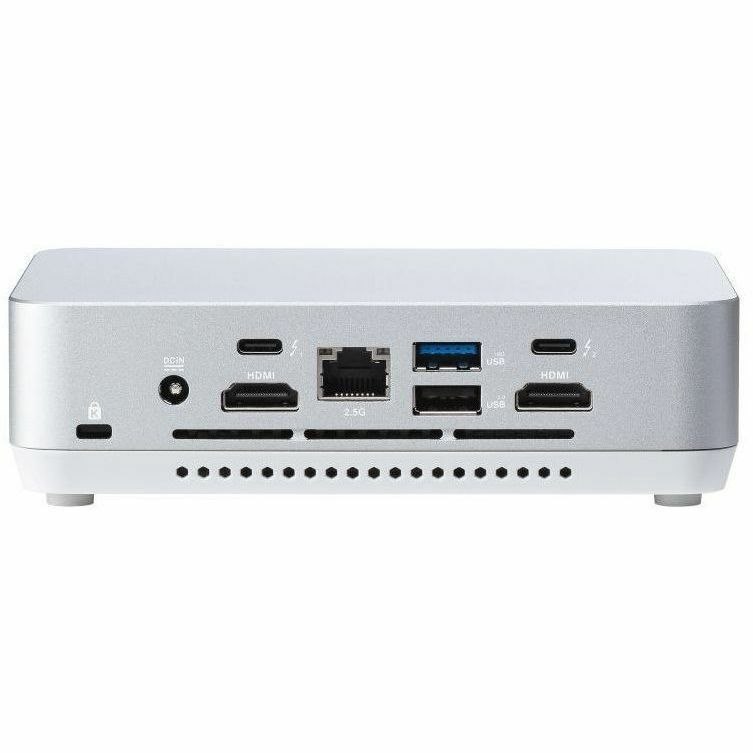 Asus NUC 14 Pro+ RNUC14RVSU7089A1I Desktop Computer - Intel Core Ultra 7 155H - 32 GB - 1 TB SSD - Mini PC - Silver