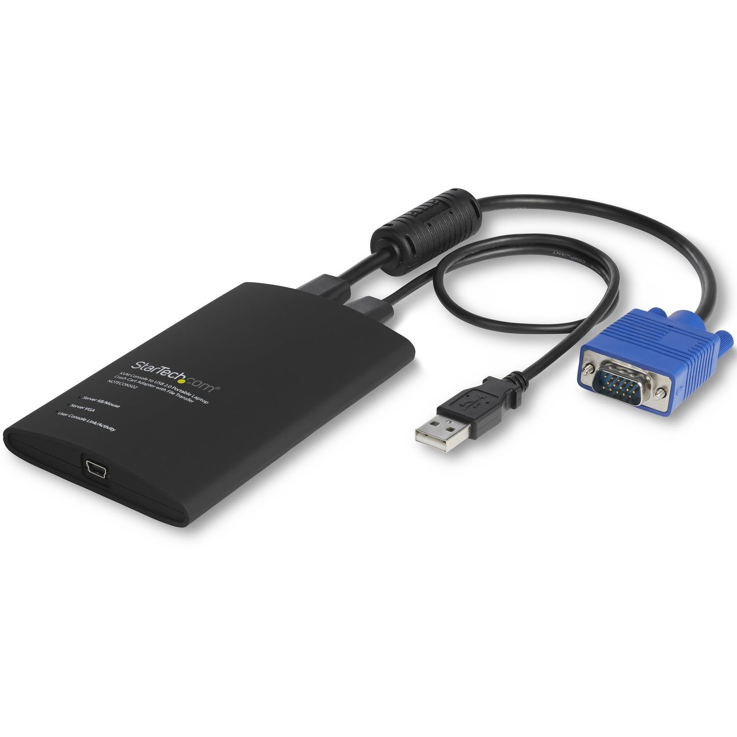 StarTech.com USB Crash Cart Adapter with File Transfer & Video Capture at 1920 x1200 60Hz, TAA