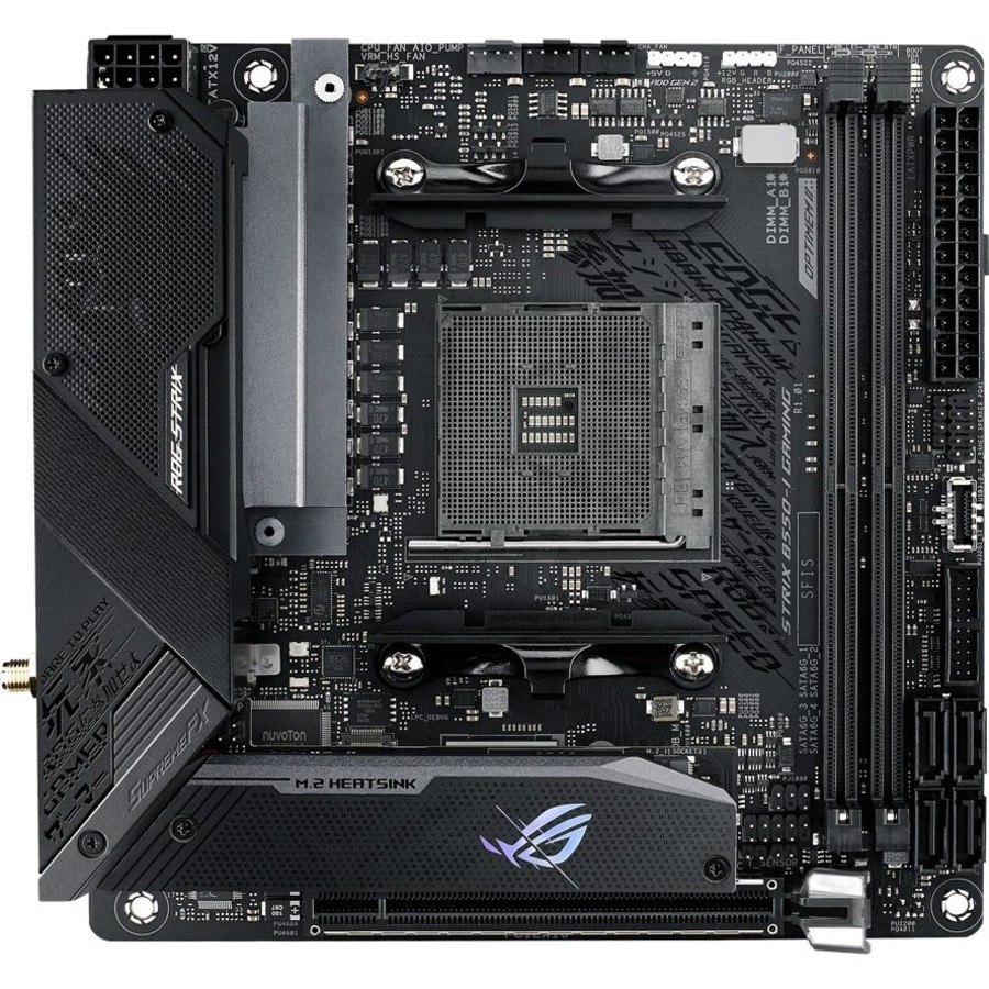 Asus ROG Strix B550-I GAMING Desktop Motherboard - AMD B550 Chipset - Socket AM4 - Mini ITX