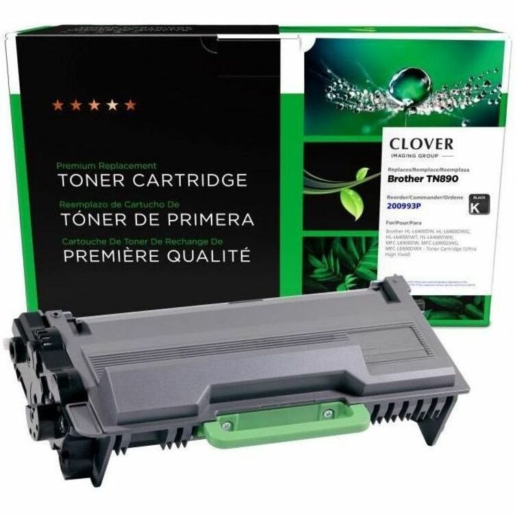 Clover Imaging Remanufactured Ultra High Yield Toner Cartridge for Brother TN890