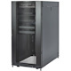 StarTech.com 4-Post 25U Server Rack Cabinet, 19" Data Rack Cabinet for Computer / IT Equipment, Home Network Rack, Half Height Server Rack