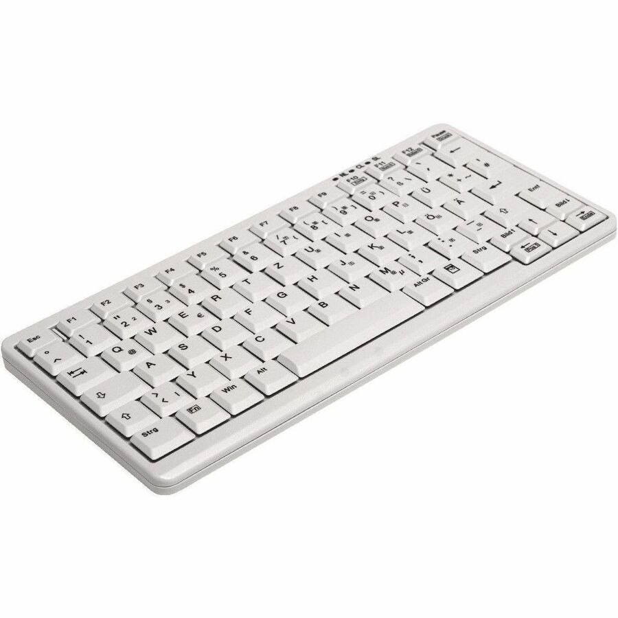 Active Key Keyboard - Cable Connectivity - USB 1.1 Interface - White