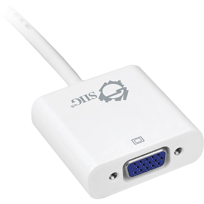 SIIG Mini DisplayPort to VGA Adapter Converter