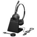 Jabra Engage 55 Wireless On-ear Stereo Headset - Black