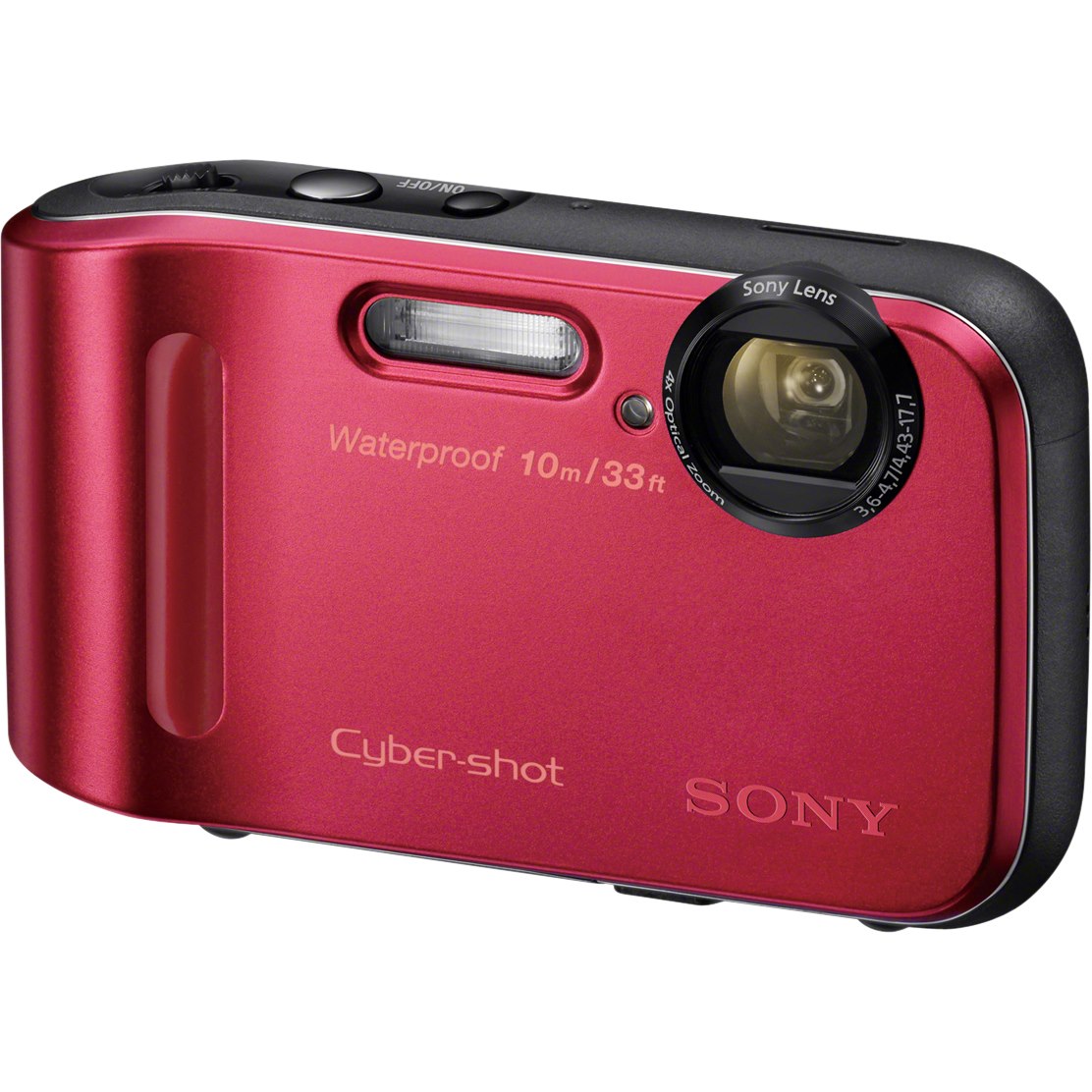 Sony Cyber-shot DSC-TF1 16.1 Megapixel Compact Camera - Red