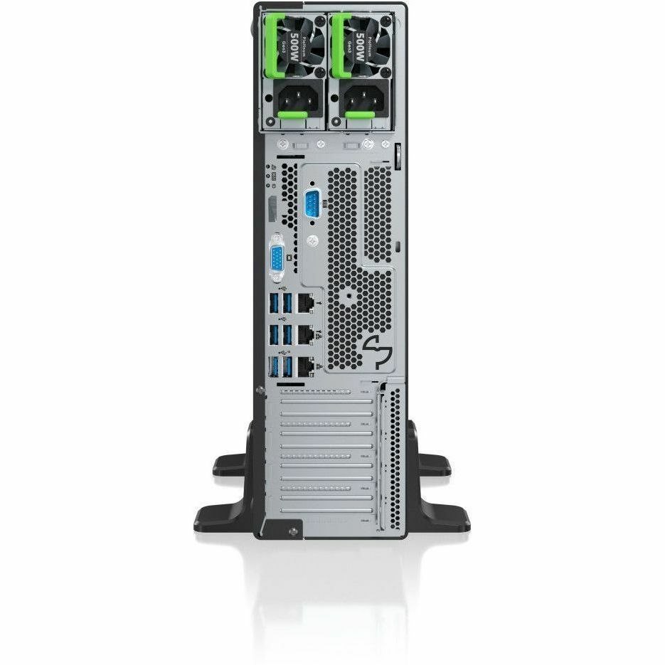Fujitsu PRIMERGY TX1320 M6 Toren Server - 1 Xeon E-2456 3,30 GHz - 32 GB RAM - Serieel ATA controller