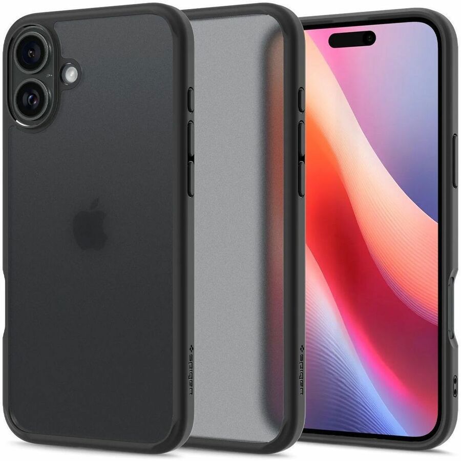 Spigen iPh 16 UltrHyb Frost Blac