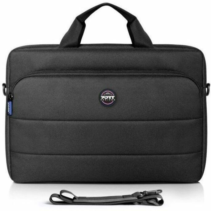 Port ECO PORTLAND II Carrying Case for 35.6 cm (14") to 40.6 cm (16") Notebook - Black