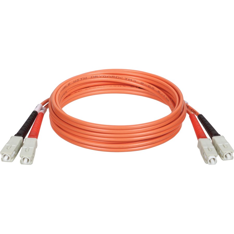 Eaton Tripp Lite Series Duplex Multimode 62.5/125 Fiber Patch Cable (SC/SC), 1M (3 ft.)