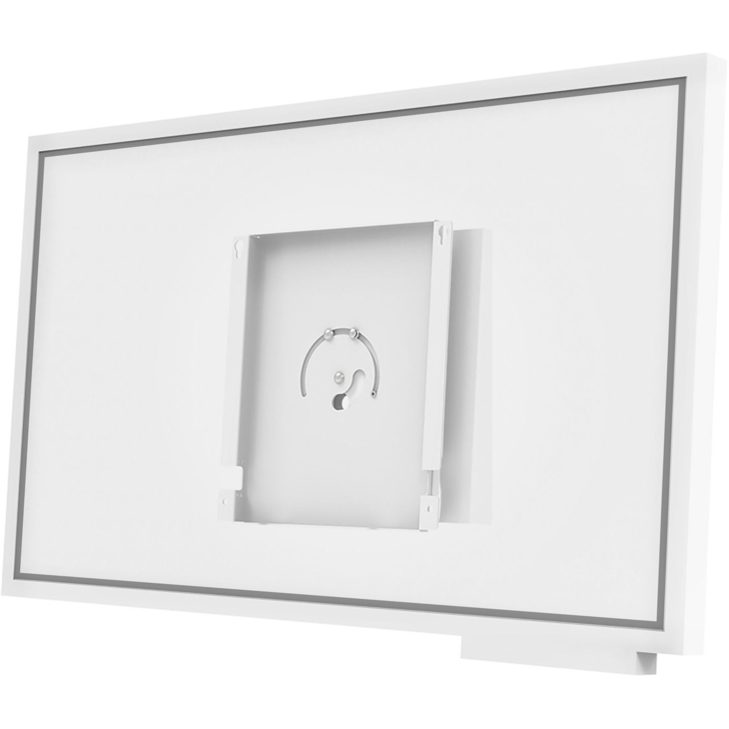 Peerless-AV&reg; RMI3-FLIP Wall Mount for Flat Panel Display, Interactive Display - Glossy White - Landscape/Portrait