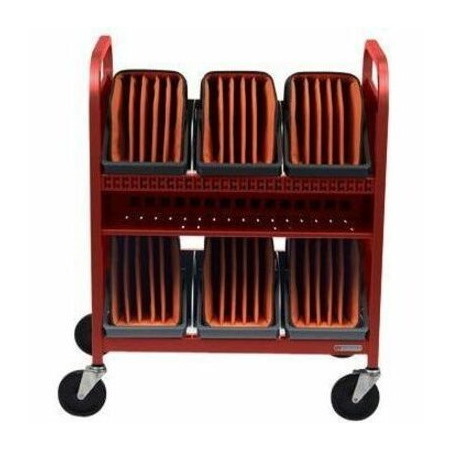 Bretford CUBE Transport Cart with Caddies - TVCT30CAD