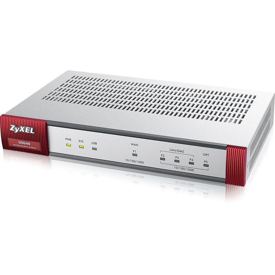 ZYXEL ZyWALL USG40 Network Security/Firewall Appliance