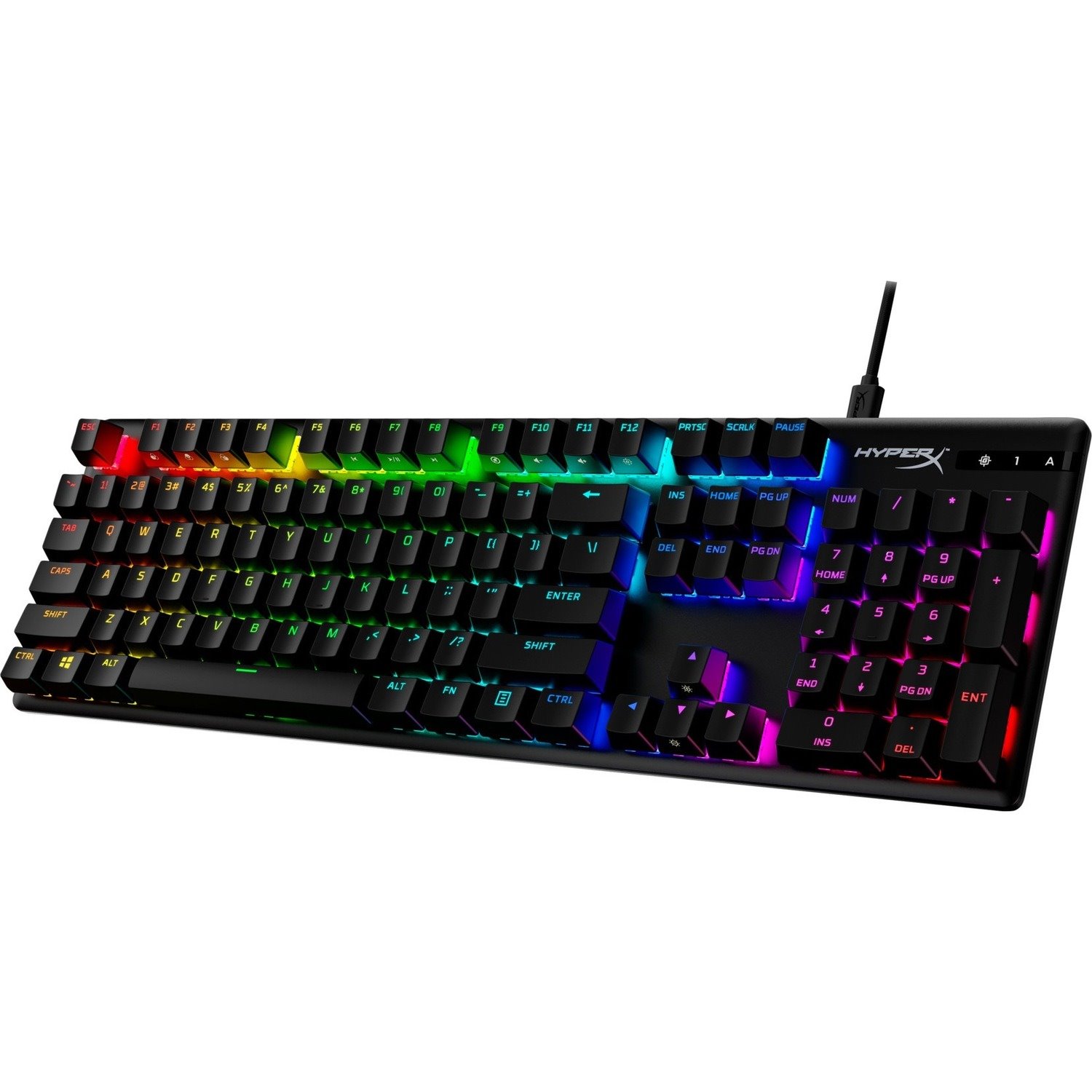 HyperX Alloy Origins PBT HX Aqua - Mechanical Gaming Keyboard