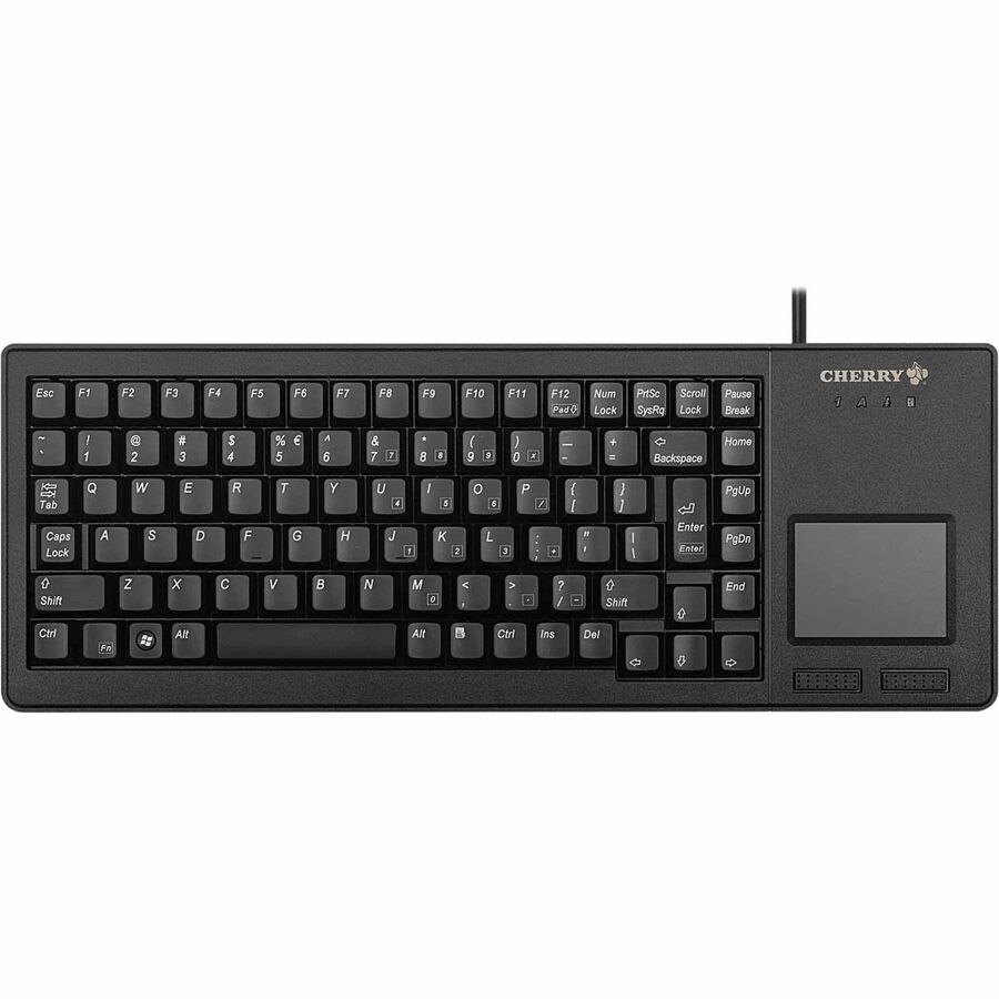 CHERRY G84-5500 Keyboard - Cable Connectivity - USB Interface - TouchPad - Black