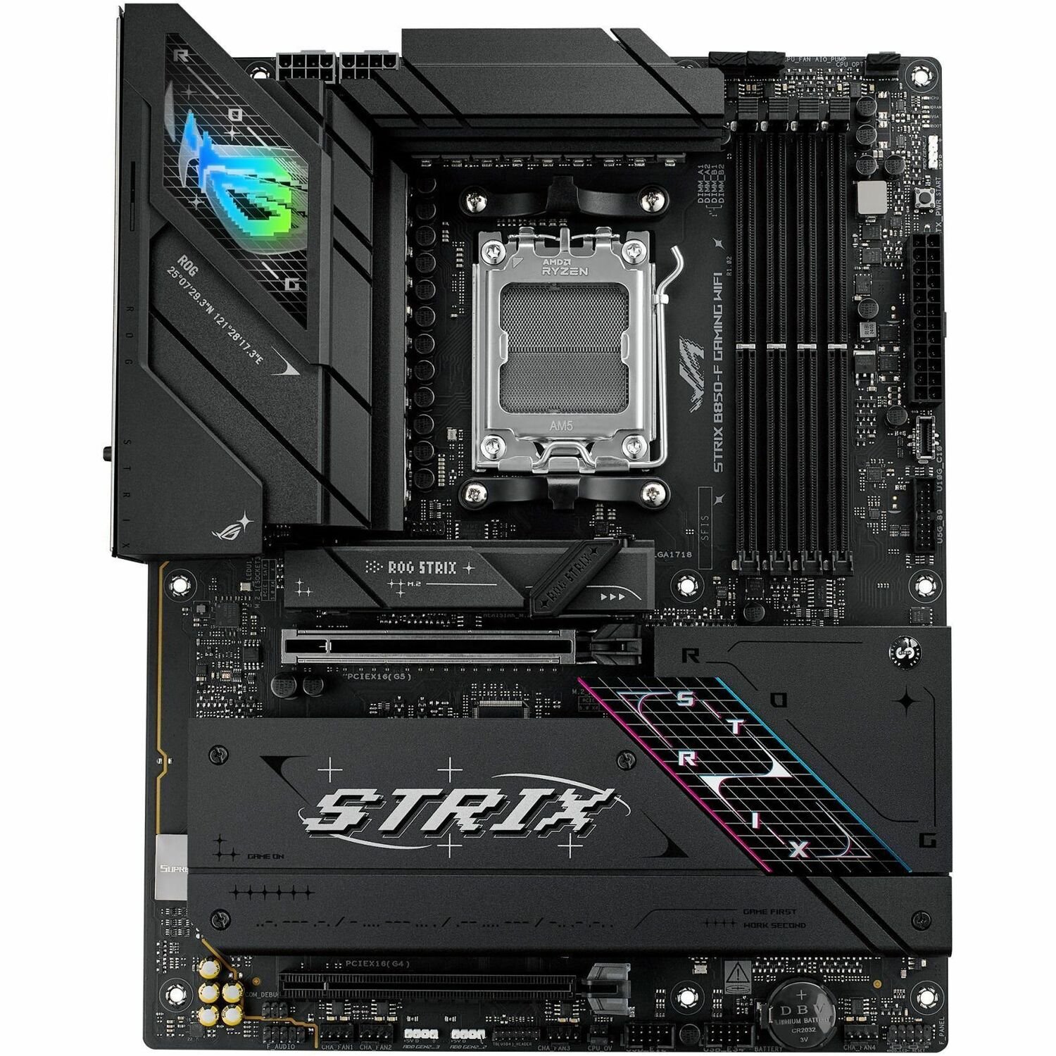 Asus ROG Strix B850-F GAMING WIFI Gaming Desktop Motherboard - AMD B850 Chipset - Socket AM5 - ATX