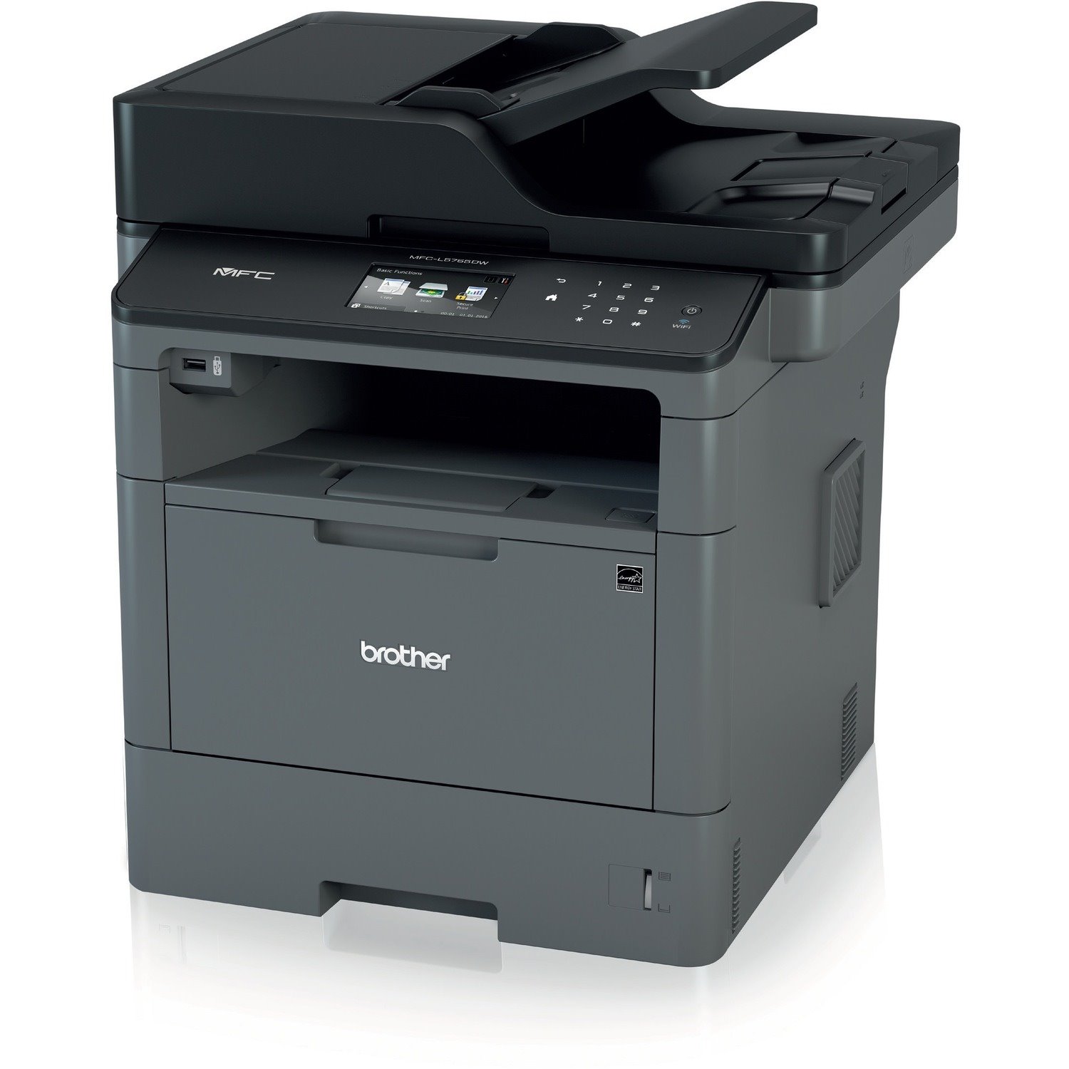 Brother MFCL5755DW Wireless Laser Multifunction Printer - Monochrome