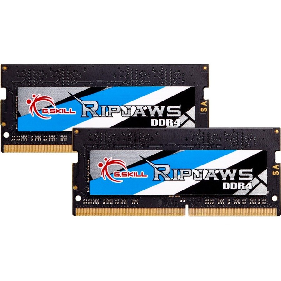 G.SKILL Ripjaws RAM Module for Notebook, Mini PC - 32 GB (2 x 16GB) - DDR4-3200/PC4-25600 DDR4 SDRAM - 3200 MHz - CL22 - 1.20 V