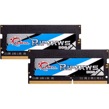 G.SKILL Ripjaws RAM Module for Notebook, Mini PC - 32 GB (2 x 16GB) - DDR4-3200/PC4-25600 DDR4 SDRAM - 3200 MHz - CL22 - 1.20 V