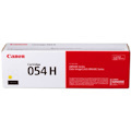 Canon 054H Original High Yield Laser Toner Cartridge - Yellow Pack